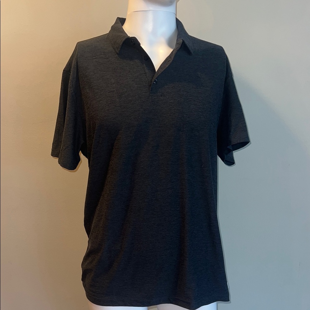 Vuori Dark Gray Polo Shirt